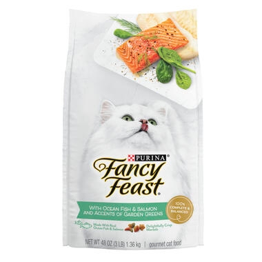 Fancy feast dry 2025 cat food ingredients